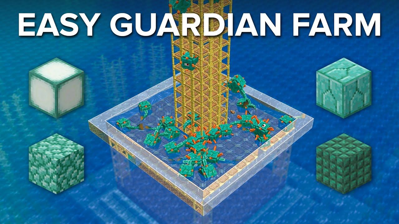 EASY Guardian Farm - No Portals - 5000+ Per/h by Shulkercraft