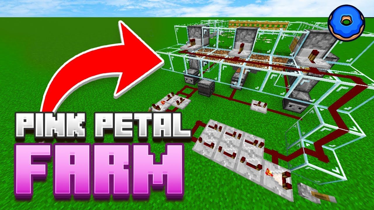 How To Make The BEST Pink Petal Farm on DonutSMP (Oct 2025) by Kennito