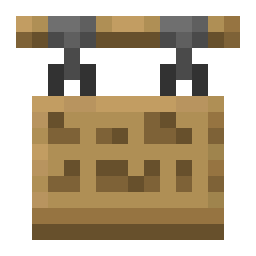 Oak Hanging Sign