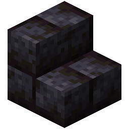 Polished Blackstone Brick Stairs